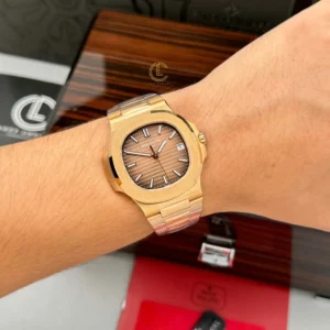 Patek Philippe Nautilus 5711/1R-001 40mm Chocolate Dial Rose Gold V3 Update 2026 – VIP Version - Görsel 5