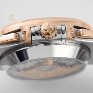 Patek Philippe Nautilus Chronograph 5980/1AR-001 40.5mm Blue Dial Rose Gold Demi – VIP Version - Görsel 7