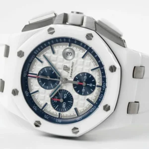 Audemars Piguet Royal Oak Offshore Chronograph Ceramic 26402CB 44mm White Dial – VIP Version - Görsel 5