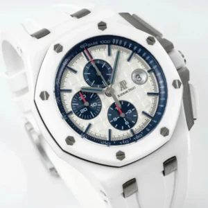 Audemars Piguet Royal Oak Offshore Chronograph Ceramic 26402CB 44mm White Dial – VIP Version - Görsel 8