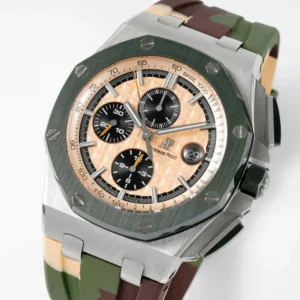 Audemars Piguet Royal Oak Offshore Chronograph Ceramic Camouflage 26400SO 44mm Rose Gold Dial – VIP Version - Görsel 5