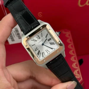 Cartier Santos-Dumont 43.5mm W2SA0011 43.5mm x 31.4mm Demi Rose Gold – VIP Version - Görsel 4