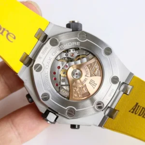 Audemars Piguet Royal Oak Offshore Diver Chronograph in Yellow 26703ST 42mm – VIP Version - Görsel 8