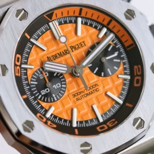 Audemars Piguet Royal Oak Offshore Diver Chronograph in Orange 26703ST 42mm – VIP Version - Görsel 5