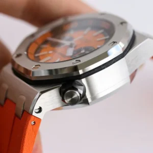 Audemars Piguet Royal Oak Offshore Diver Chronograph in Orange 26703ST 42mm – VIP Version - Görsel 7