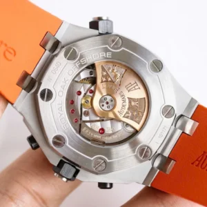 Audemars Piguet Royal Oak Offshore Diver Chronograph in Orange 26703ST 42mm – VIP Version - Görsel 8