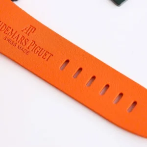 Audemars Piguet Royal Oak Offshore Diver Chronograph in Orange 26703ST 42mm – VIP Version - Görsel 9