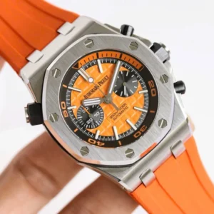 Audemars Piguet Royal Oak Offshore Diver Chronograph in Orange 26703ST 42mm – VIP Version - Görsel 3