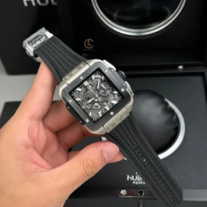 Hublot Square Bang Unico 821.NM.0170.RX 821NM0170RX 42mm Titanium Ceramic – VIP Version - Görsel 4
