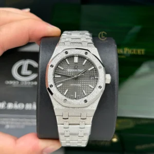 Audemars Piguet Royal Oak Frosted-Gold 15454BC 37mm Gray Dial – VIP Version - Görsel 3