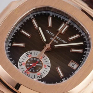 Patek Philippe Nautilus 5980R-001 40.5mm Chronograph Rose Gold – VIP Version - Görsel 3