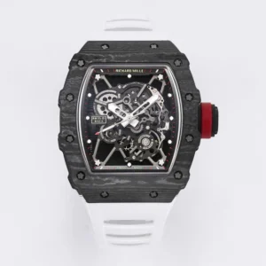Alternative view of Richard Mille RM35-01 Rafa Cacbon NTPT White Strap 42mm – VIP Version