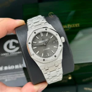 Audemars Piguet Royal Oak Frosted-Gold 15454BC 37mm Gray Dial – VIP Version - Görsel 4