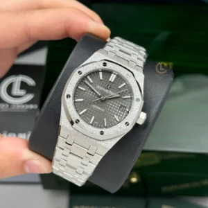 Audemars Piguet Royal Oak Frosted-Gold 15454BC 37mm Gray Dial – VIP Version - Görsel 5
