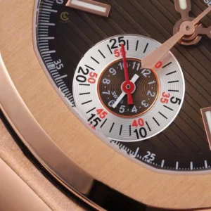 Patek Philippe Nautilus 5980R-001 40.5mm Chronograph Rose Gold – VIP Version - Görsel 5