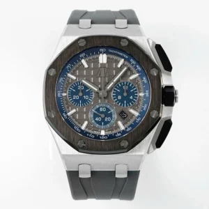 Alternative view of Audemars Piguet Royal Oak Offshore Steel 26420ST 42mm Grey Dial – VIP Version