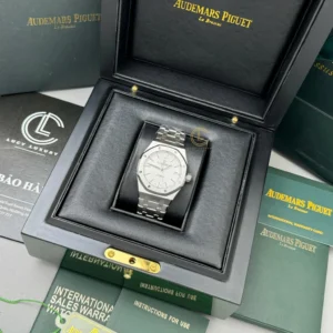 Audemars Piguet Royal Oak 37mm 15450ST.OO White Dial Steel – VIP Version - Görsel 11