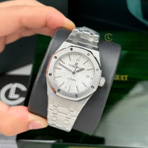 Audemars Piguet Royal Oak 37mm 15450ST.OO White Dial Steel – VIP Version - Görsel 3