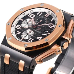 Audemars Piguet Royal Oak Offshore Selfwinding Chronograph 26420RO 44mm Black Dial Rose Gold – VIP Version - Görsel 5