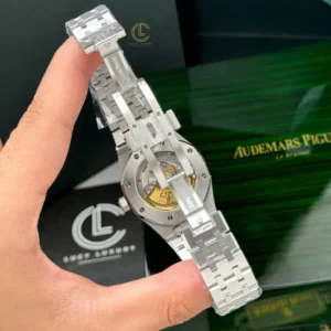 Audemars Piguet Royal Oak 37mm 15450ST.OO White Dial Steel – VIP Version - Görsel 10