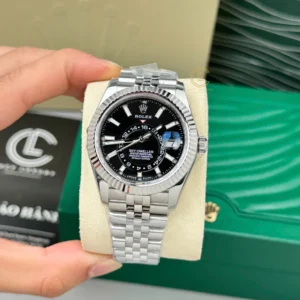 Alternative view of Rolex Sky-Dweller White Gold 336934-0008 42mm Black Dial – VIP Version