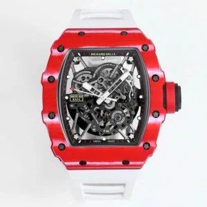 Alternative view of Richard Mille RM35-02 Rafael Nadal Red White Strap Carbon – VIP Version