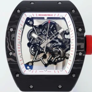 Richard Mille RM055 White 42mm Carbon Modify  – VIP Version - Görsel 3