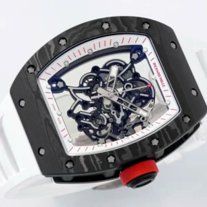 Richard Mille RM055 White 42mm Carbon Modify  – VIP Version - Görsel 5