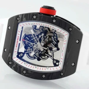Richard Mille RM055 White 42mm Carbon Modify  – VIP Version - Görsel 6