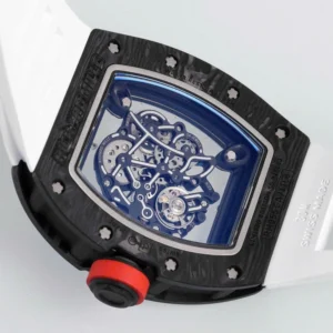 Richard Mille RM055 White 42mm Carbon Modify  – VIP Version - Görsel 9