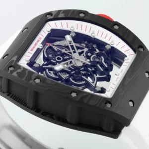 Richard Mille RM055 White 42mm Carbon Modify  – VIP Version - Görsel 7
