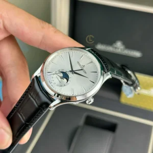 Jaeger Lecoultre Master UltraThin Moon 40mm sliver Dial Steel – VIP Version - Görsel 3