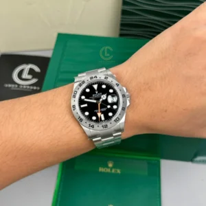 Rolex Explorer II 216570 42mm Black DIal Steel – VIP Version - Görsel 4