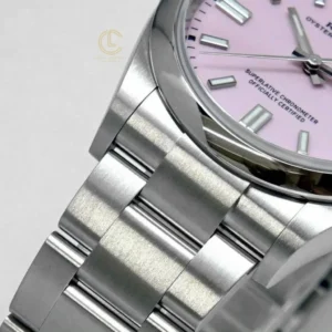 Rolex Oyster Perpetual 36mm 126000 Pink Candy Dial Steel – VIP Version - Görsel 4