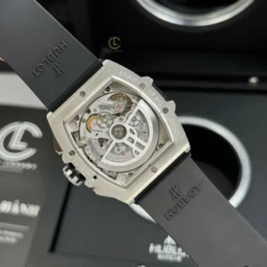 Hublot Spirit Of Big Bang 642.NX.7170.RX 642NX7170RX 44mm Blue Dial Titanium V2 – VIP Version - Görsel 8