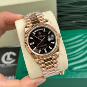 Rolex Day Date 228235- 0045 Dial Eisenkiesel 40mm Rose Gold – VIP Version - Görsel 4