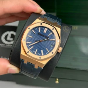 Audemars Piguet Royal Oak 15510OR Yellow Gold 41mm Blue Dial – VIP Version - Görsel 3
