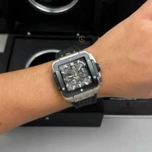 Hublot Square Bang Unico 821.NM.0170.RX 821NM0170RX 42mm Titanium Ceramic – VIP Version - Görsel 5