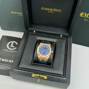 Audemars Piguet Royal Oak 15510OR Yellow Gold 41mm Blue Dial – VIP Version - Görsel 8