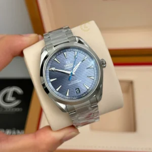 Omega Seamaster Aqua-Terra 220.10.41.21.03.001 41mm Blue Dial Steel – VIP Version - Görsel 3