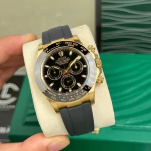 Alternative view of Rolex Cosmograph Daytona 116518LN-0043 40mm Black Dial Yellow Gold – VIP Version