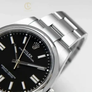 Rolex Oyster Perpetual 41mm 124300 Mặt Số Đen Black Dial Steel – VIP Version - Görsel 6