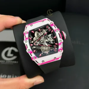 Alternative view of Richard Mille RM38-02 Bubba Watson Tourbillon Manual Winding 42mm Carbon – VIP Version