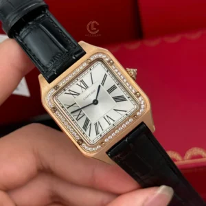 Cartier Santos-Dumont WJSA0016 43..5mm x 31.4mm Rose Gold – VIP VERSION - Görsel 5