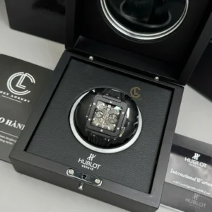 Hublot Square Bang Unico 821.CI.0170.RX 821CI0170RX 42mm Black Dial Ceramic – VIP Version - Görsel 9