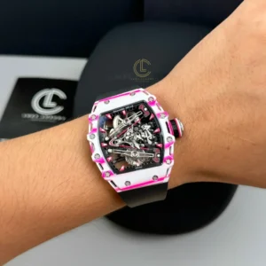 Richard Mille RM38-02 Bubba Watson Tourbillon Manual Winding 42mm Carbon – VIP Version - Görsel 4