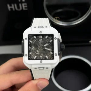 Hublot Square Bang Unico 821.HX.0170.RX 821HX0170RX 42mm White Dial Ceramic – VIP Version - Görsel 4