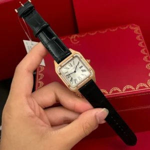 Cartier Santos-Dumont WJSA0016 43..5mm x 31.4mm Rose Gold – VIP VERSION - Görsel 3