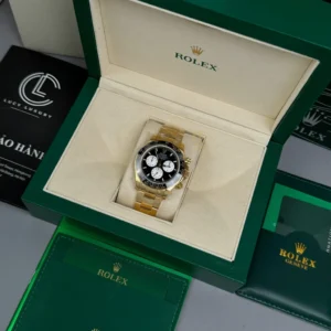 Rolex Cosmograph Daytona 116505 40mm Black Dial Cal.4130 Yellow Gold – VIP Version - Görsel 9