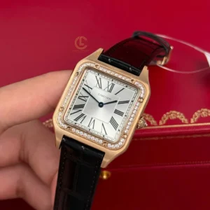 Cartier Santos-Dumont WJSA0016 43..5mm x 31.4mm Rose Gold – VIP VERSION - Görsel 4